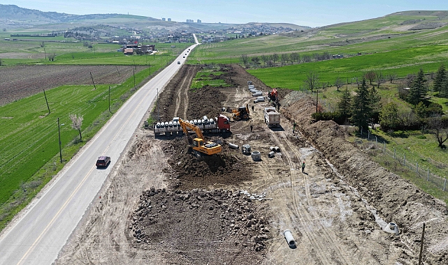 Sincan Saraycık-Eskişehir Yolu arası 6 şeritle yenileniyor