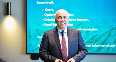 Tarım Kredi Genel Müdürü Aydın, kurumun çalışmalarını ve yeni projelerini anlattı Açıklaması