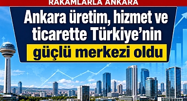 Ankara üretim, teknoloji ve ticarette yükselen güç oldu