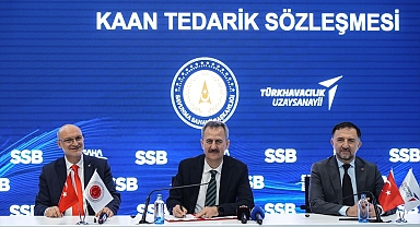 SSB ile TUSAŞ arasında Milli Muharip Uçak KAAN için tedarik sözleşmesi imzalandı
