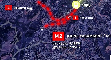 Koru-Yaşamkent ve Koru-Bağlıca metrosu için ihale süreci temmuz’da başlıyor