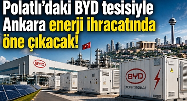 BYD’nin enerji depolama yatırımını Ankara’da yapacak