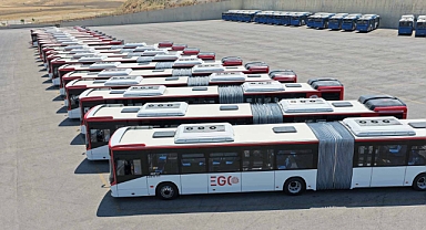 EGO otobüs filosu 20 yeni araçla 1.999 araçlık kapasiteye ulaştı