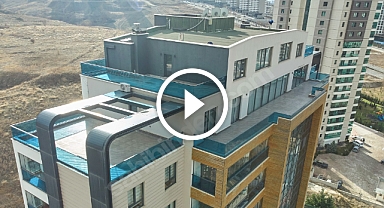 Beytepe'de 4 oda 3 salon ultra lüks penthouse​